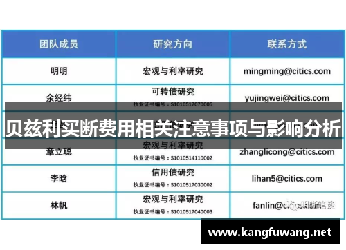 贝兹利买断费用相关注意事项与影响分析